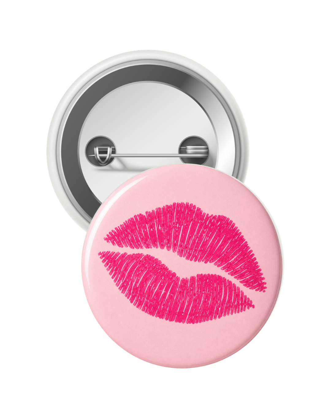 I Kiss Girls Button Pack