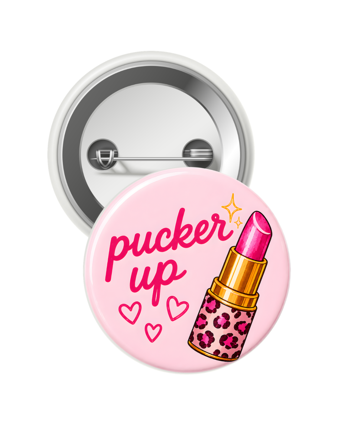 I Kiss Girls Button Pack
